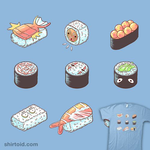 shirtoid's tweet photo. "Japanese Food" by @HiddenNatureDsn is $15 + free shipping for a limited time https://t.co/JcU2Upqw2I https://t.co/g8s6ZTjsOZ