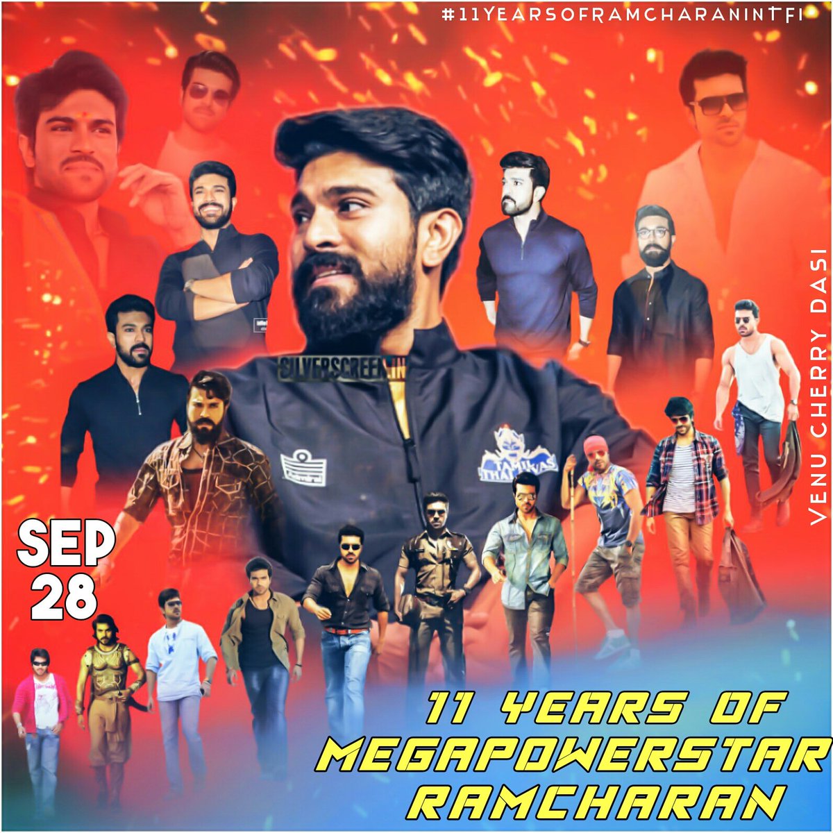 AlwaysVenky09's tweet photo. #11YrsOfIconicRAMCHARAN https://t.co/BnGHvrlpVQ