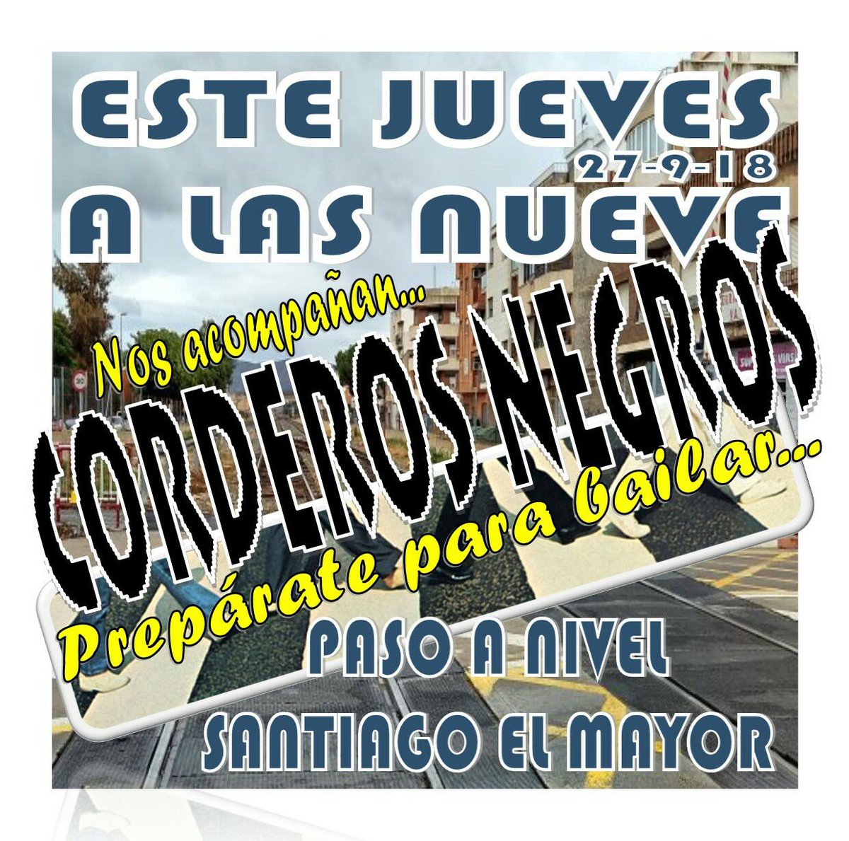 ALasVias's tweet photo. 🎸 #Concierto de Corderos Negros

🗓 HOY, #27Septiembre, ¡381 @DiasALasVias!
🕘 21:00
📍 Plaza del Soterramiento (https://t.co/a47V4VopdE)
#️⃣ #MurciaLibreDeMuros

¡NO TE LO PIERDAS! https://t.co/MlVyNFjOmp
