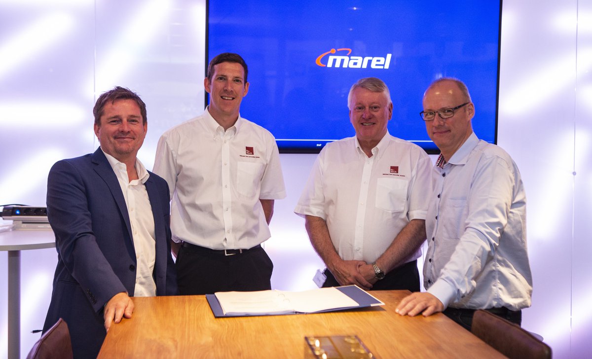 FloMechLtd's tweet image. We were delighted to recently sign an agency agreement with our partners @Marel_news to represent them in the UK and Ireland on the further processing side of the business for non-meat, potato &amp;amp; vegetable specialities. #furtherprocessing #potatoes #vegetable