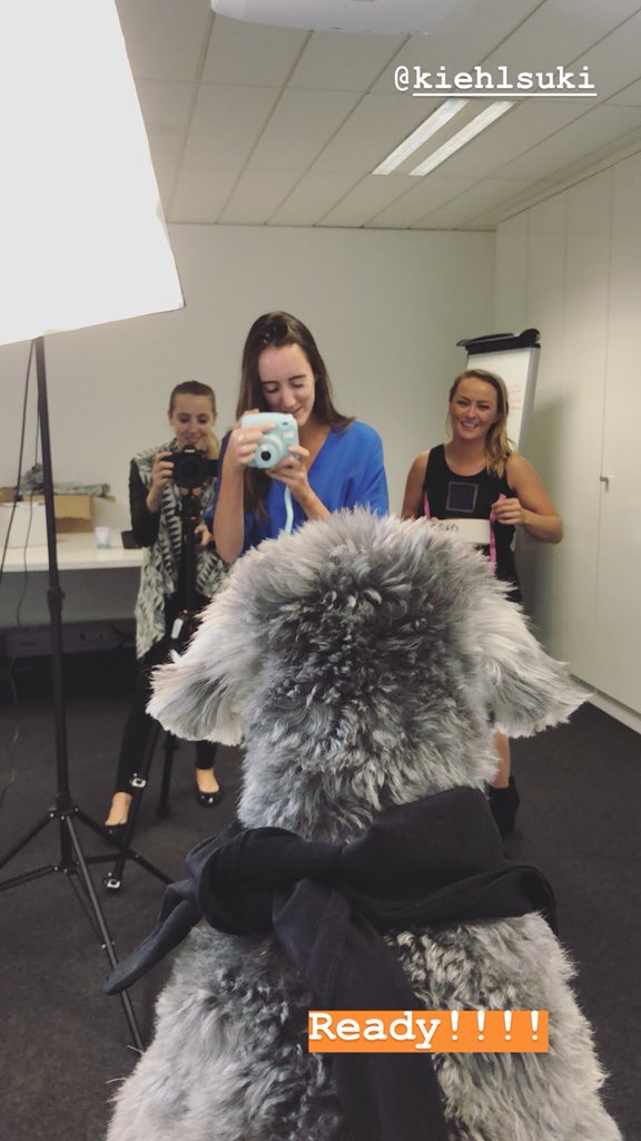 melaniemorris's tweet photo. Weโre ready for our close up!!! #Flumpy was kind enough to let me jump in to his shoot to celebrate @KiehlsUKI Cuddly Coat pet grooming collectionโs arrival in Ireland. https://t.co/HxgWkkswIZ