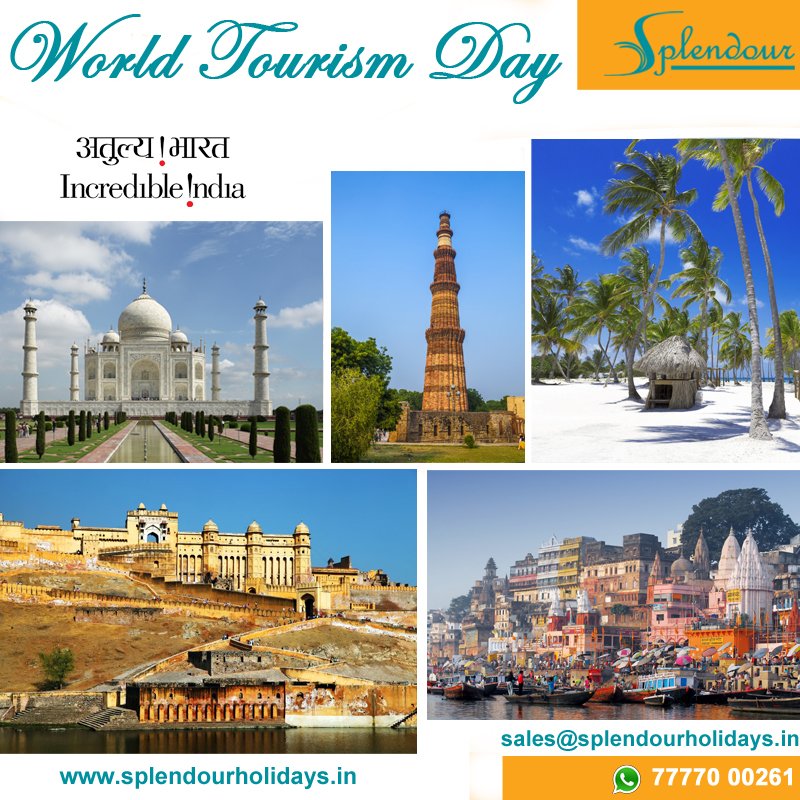 SplendourIndia's tweet photo. Travel is enrichment for soul. #WorldTourismDay #WorldTourismDay2018 #Tourism #IncredibleIndia @incredibleindia https://t.co/1IjZ3syHa3