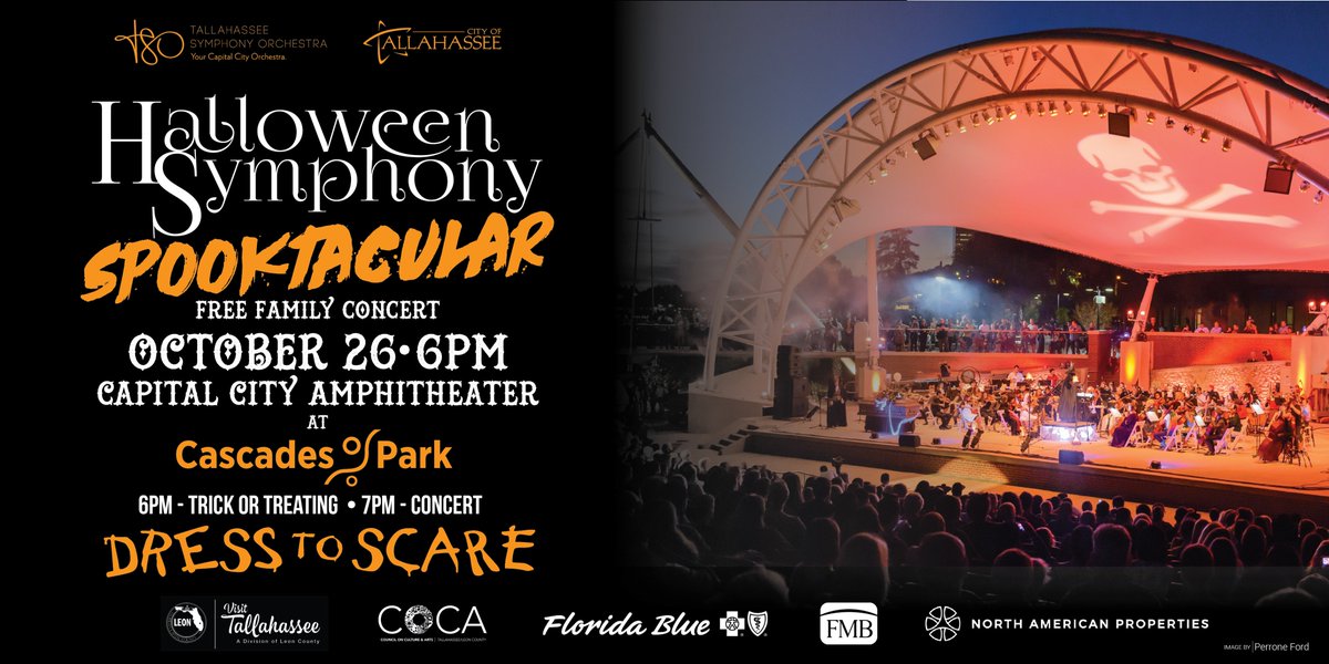 Come get Spooky with the Tallahassee Symphony! #TSOSpook
