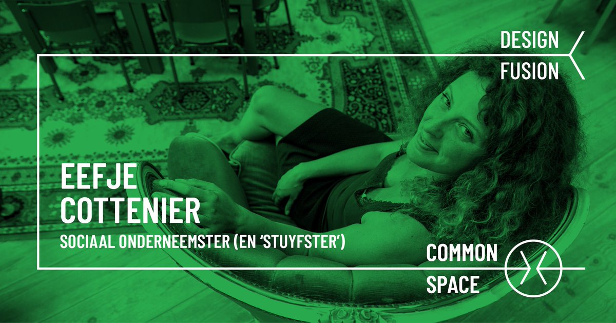 leiedal's tweet photo. Last but not least Eefje Cottenier van @deStuyverij 
Zij is een van de 3 topsprekers op de Common Space Talks van #leiedal op Design Fusion 2018 tijdens de #BiennaleInterieur 

Vergeet zeker niet in te schrijven via https://t.co/BXl7Atn4Yh …

@DesignregioK 
#TRIPOD https://t.co/lj8Sam4TtS