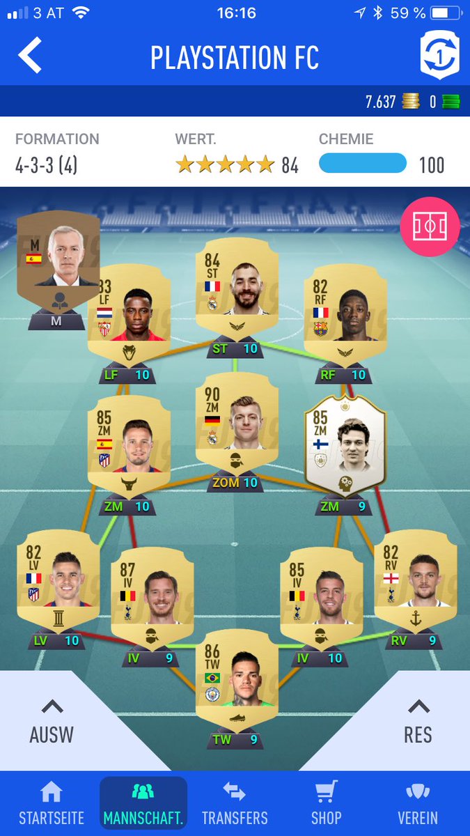 Momo0910041's tweet photo. #SheeshTeam hey was geht. 10-20k Budget.keine untrade würde aber gerne litmanen,kroos und Promes behalten.danke https://t.co/evnOXpeBzf