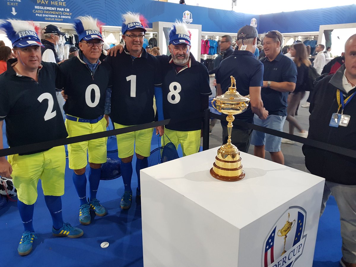 AlexisOger's tweet photo. Honored to host our French customers at #RyderCup Technology is the caddie of human progress! #DellTechnologies https://t.co/gMe7x4FBky