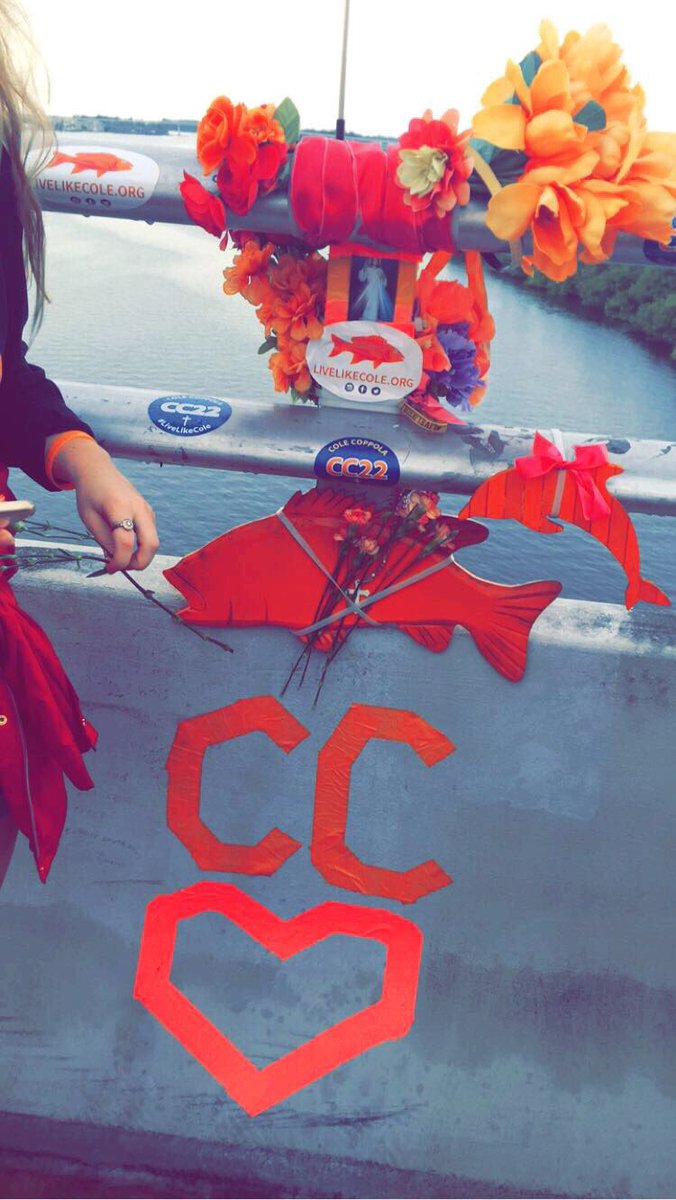 mjross1127's tweet photo. I can’t believe it’s been four years... miss you bud🧡 #CC22 https://t.co/0tVzqmkMAY