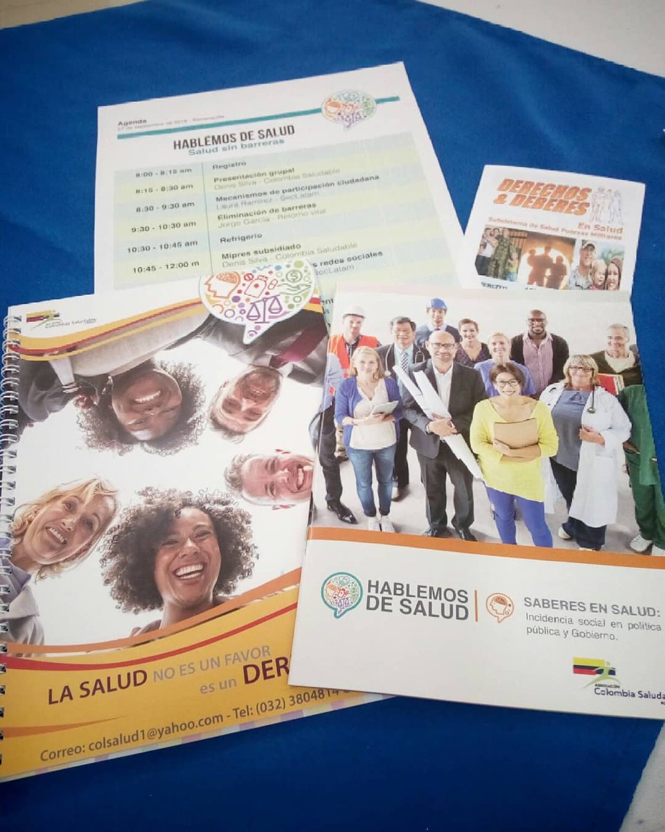 FuvadisDDHH's tweet photo. Conferencia Hablemos de Salud 

"Salud Sin Barreras"

Barranquilla #Colombia https://t.co/UX3o6ZL5pZ
