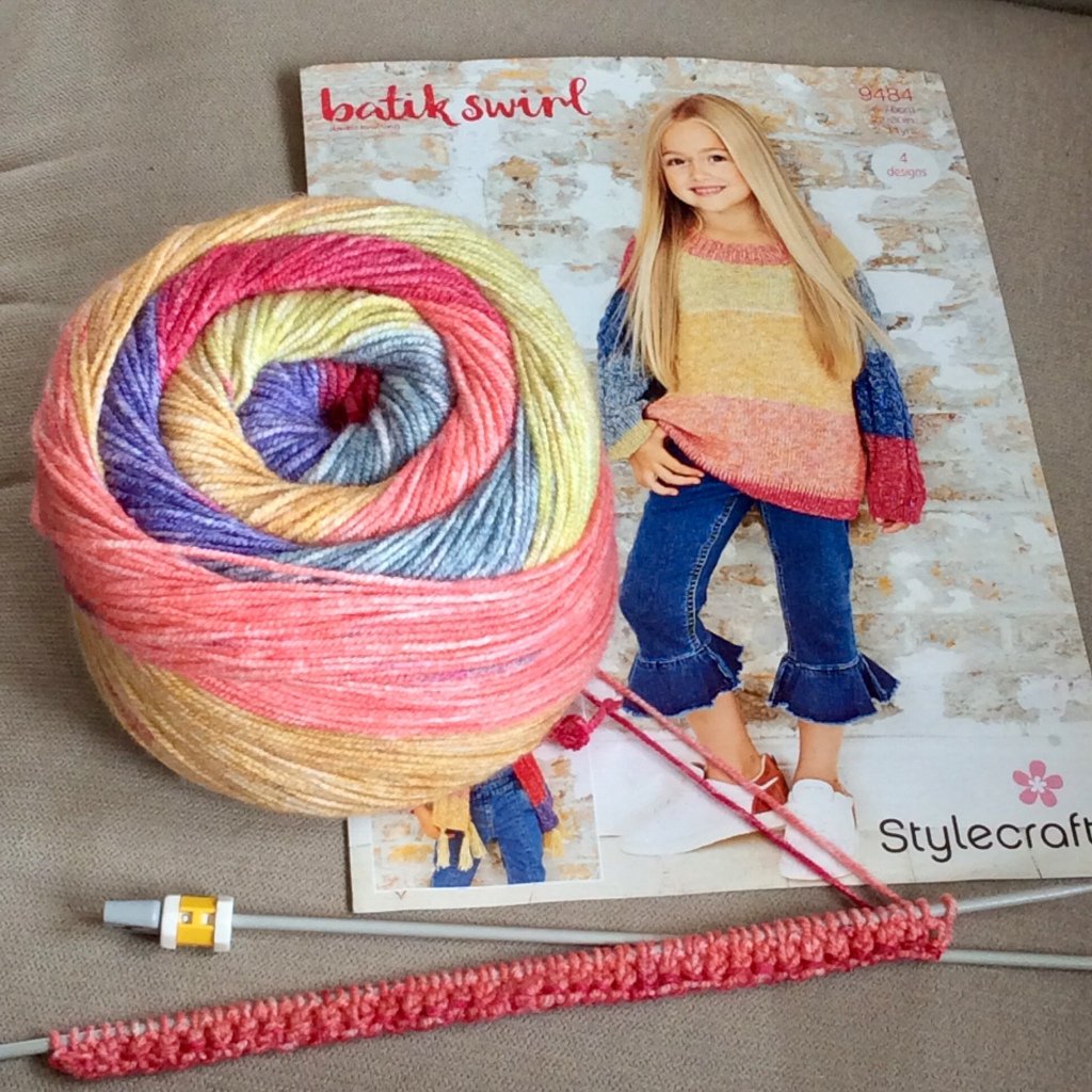 sewchet's tweet photo. First Christmas Present! Stylecraft Jumper #9484 https://t.co/PtyxSbF1Q8 https://t.co/iKNY7Bieu7