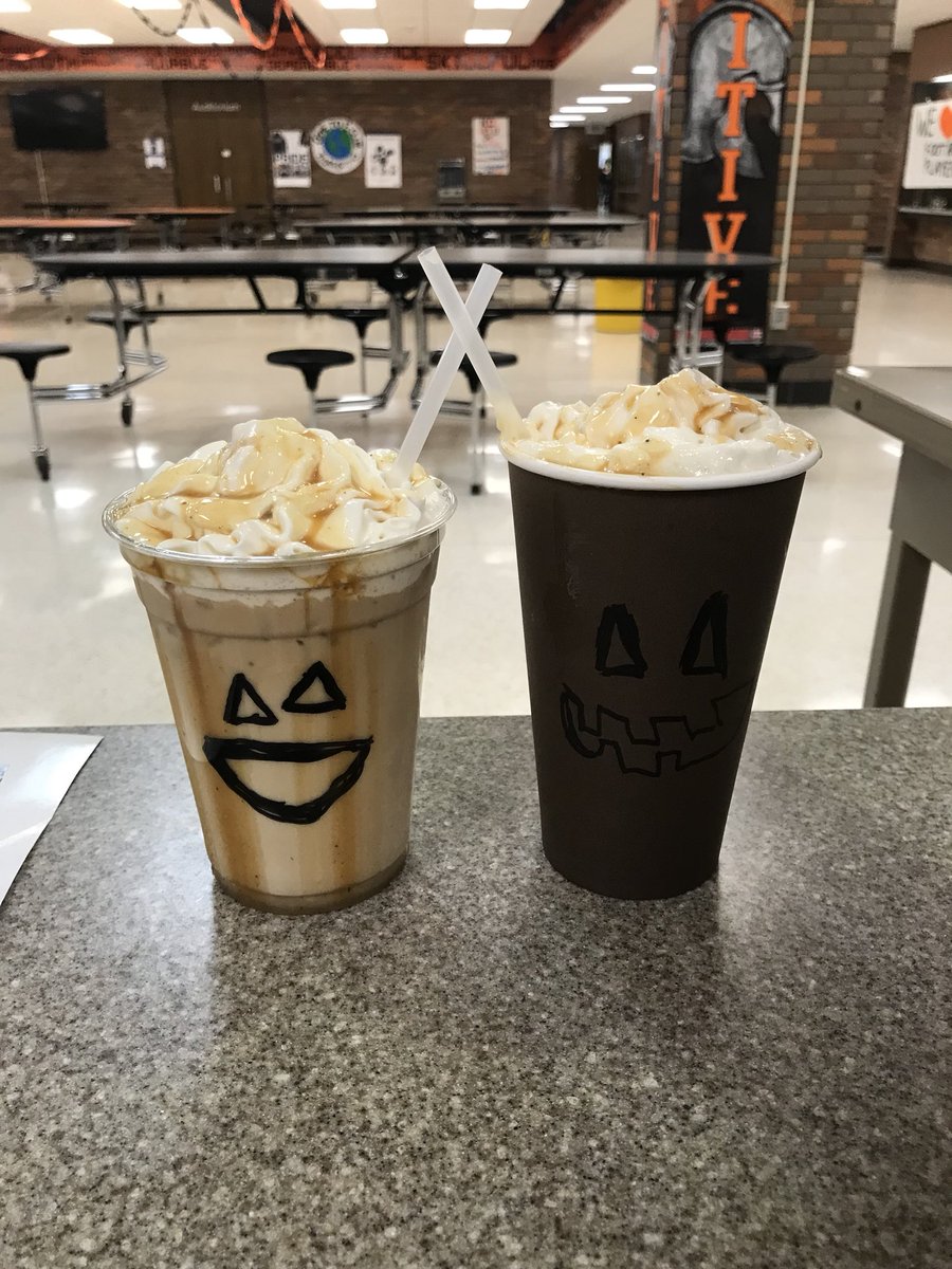 spiritspotcafe's tweet image. Introducing our all new pumpkin spice lattes!! Available Monday 10/1
