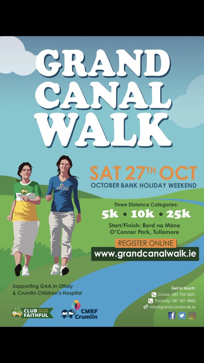 GrandCanalWalk's tweet photo. @brendanMrsBrown  please retweet to help raise much needed funds for Crumlin Children’s Hospital https://t.co/tlZVtswjkI https://t.co/XXeji4oKgO