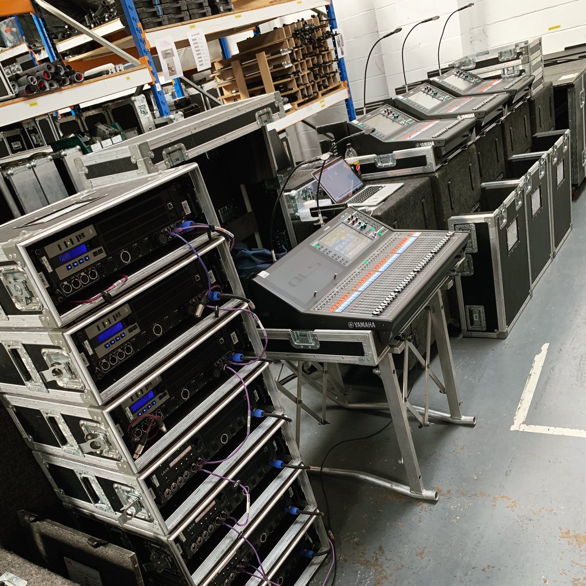 on_hire's tweet image. Everything is kept up to date with our hire stock, the most recent updates for us were the Yamaha QL series desks and L’acoustic amps! #Yamaha #QL5 #QL1 #Lacoustic #LA8 #LA4X #Update #Firmware #Servicing #Maintenance