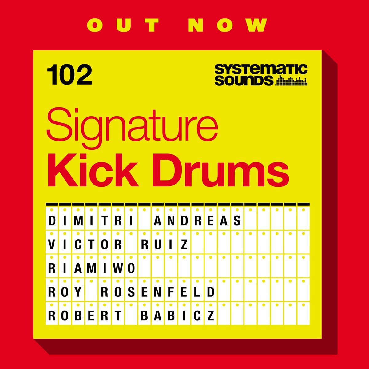 systematicsnd's tweet photo. We are glad to see that this powerful kick pack has hit #1 of @Beatport Sounds &amp; still occupies the top 10! Thx to @victorruizdj @royrosenfeld @robertbabicz @dimitriandreas &amp; @riamiwo https://t.co/LcYf5s62Z7