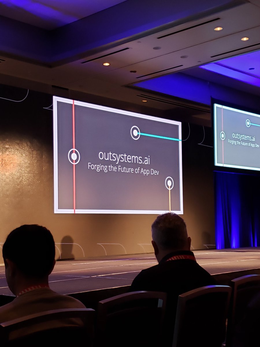 USS_Seth's tweet image. #nxstep leveraging AI, making the learning curve smaller with the @OutSystems platform #FutureOfCoding , awesome!