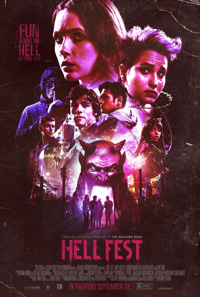 MainGate10's tweet photo. HELL FEST is NOW PLAYING! Get tickets: https://t.co/eh7LVucuF2 
#HellFest #Movie #PhoenixTheatres https://t.co/2hiocBlEGu