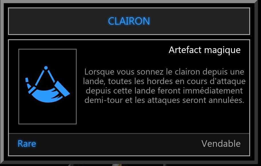 NyverdenGame's tweet photo. Le clairon est arrivé sur #nyverden ! Rappelez à tout moment  vos armées partie anéantir les autres seigneurs ! Rejoignez nous https://t.co/CxdVbXuzRm #indiegamedev #jeuxmobile #jeuxvideo #MMORPG #freegame #free2play #browsergame https://t.co/E6BoJlHuJO