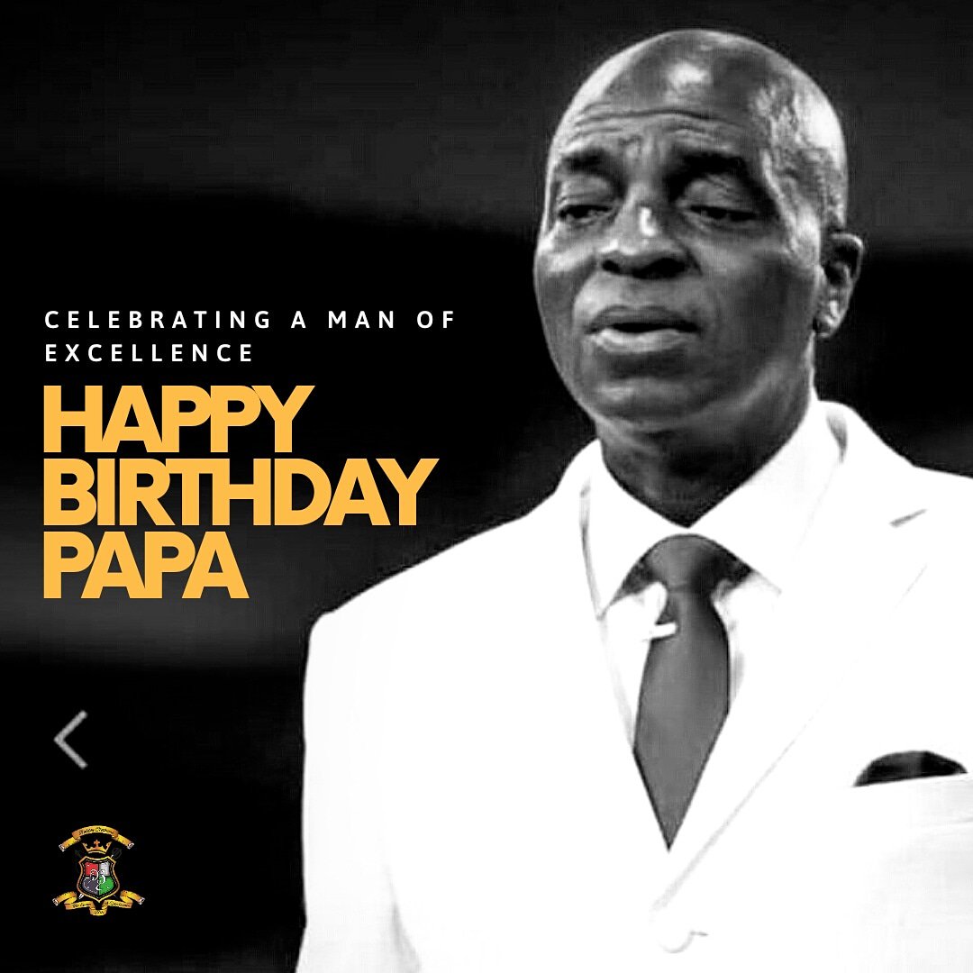 "You are absolutely responsible for the outcome of your life" - Bishop David Oyedepo

#HappyBirthday #BishopDavidOyedepoAt64