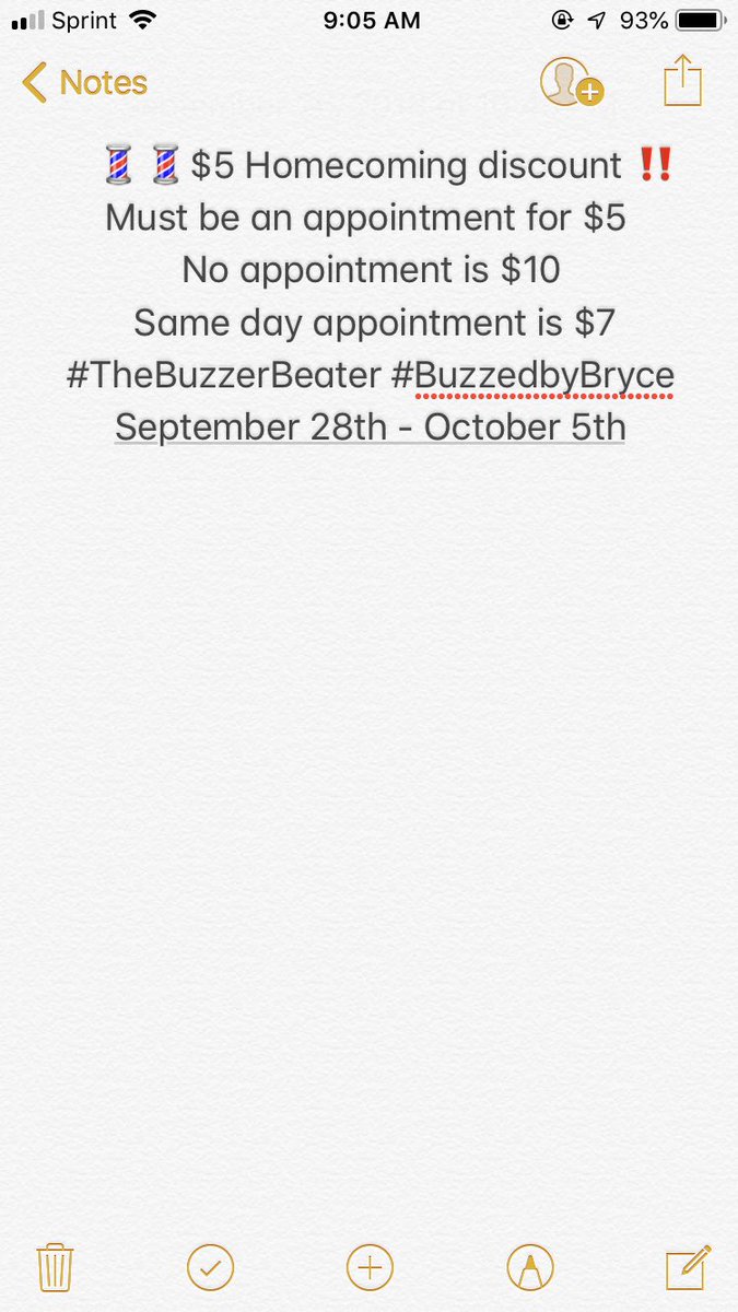 Brusky806's tweet photo. #TheBuzzerBeater 💈💈#BuzzedbyBryce 💈💈
DM me for appointments or contact me through text or Snapchat https://t.co/LB42PZxtFV