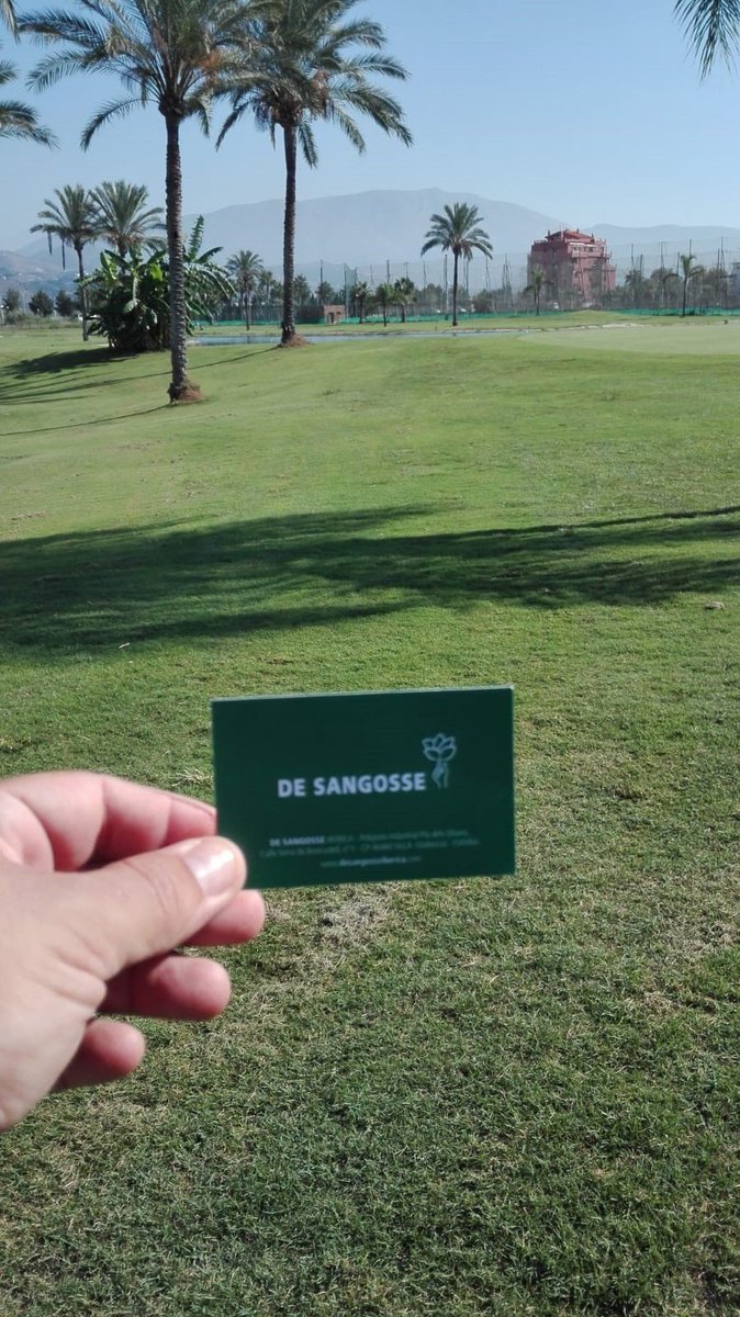 DeSangosseIB's tweet photo. Seguimos amando la #agricultura🥰
Esta vez nos hemos adueñado de este campo de golf para dejarlo bien precioso, nutrirlo y alimentarlo con nuestros productos de #nutricion 🌱
#megagreen
#cigofolsr
#fertigofolultra
¿Quieres saber mas? Visita nuestra web 👇
https://t.co/J0nHRep5oa https://t.co/VvoUD54l8N