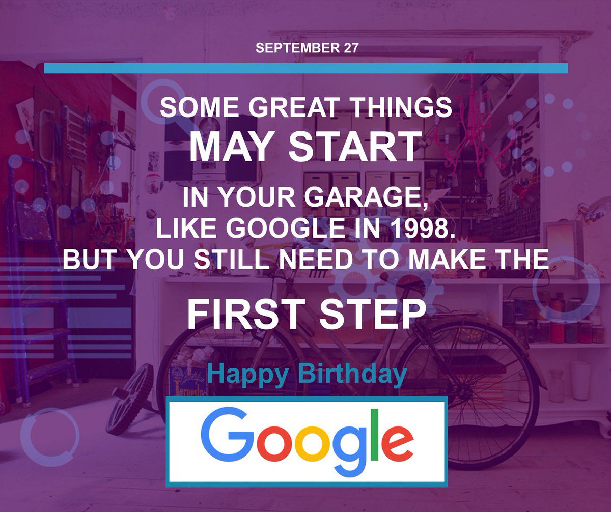 AndrewAzmi's tweet image. Happy birthday to the super tool, #Google! Happy #GoogleDay!
في مثل هذا اليوم، كانت الأيام الأولى في رحلة تأسيس شركة من أكبر الشركات التقنية بالعالم .. كل عام وانت بخير جوجل!