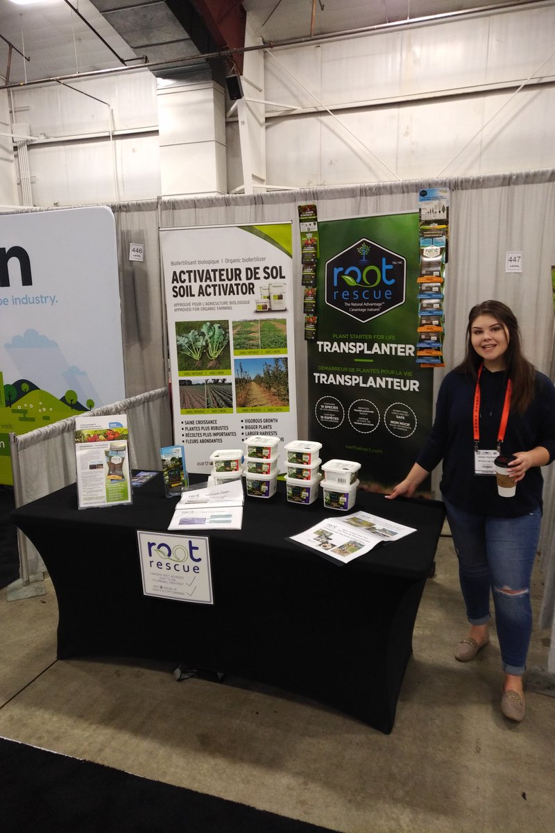 earthalivect's tweet photo. Earth Alive Clean Technologies is at CanWest 2018. Come meet Bob Reeves, learn about Soil Activator, Root Rescue and get a free sample #soilactivator #rootrescue #CanWestHort2018 #cdnag #sustainableagriculture #microbialtechnology #tradeshow #conference https://t.co/DcgLtrHewj