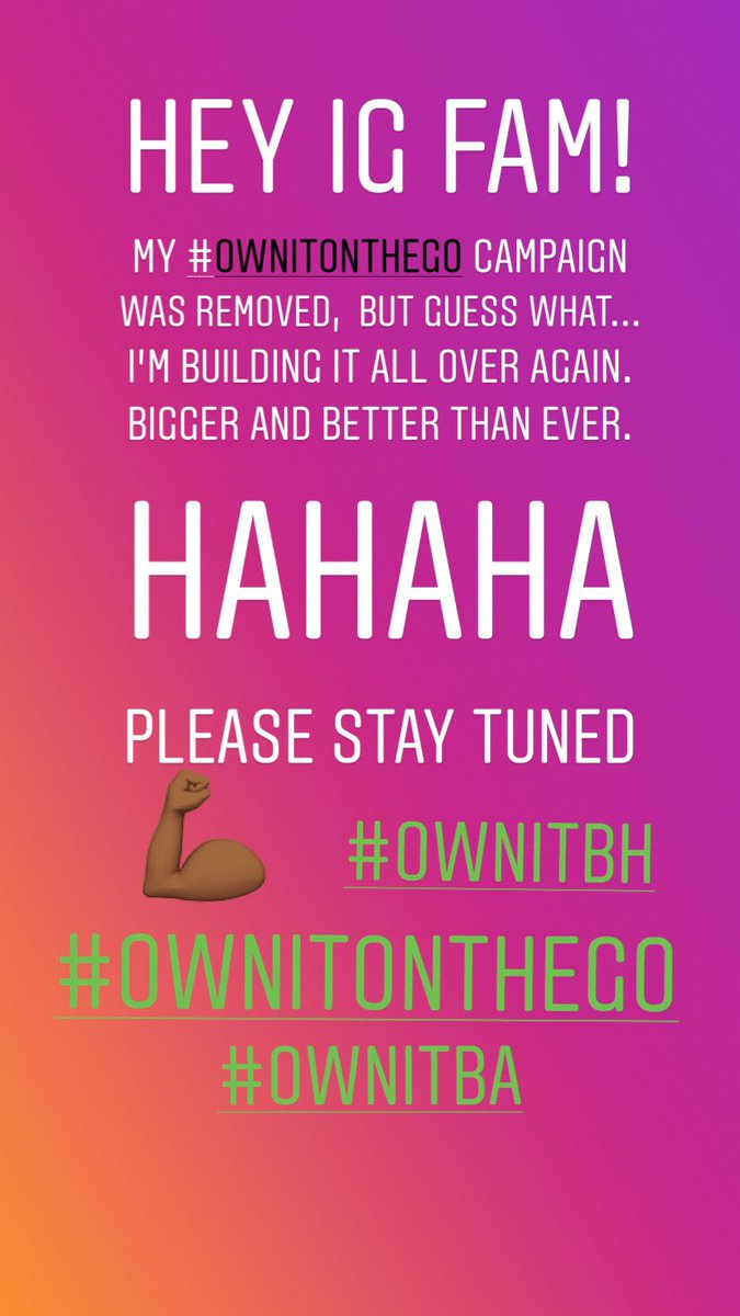 Onajthestylist's tweet photo. Twit Fam #OWNITOnTheGo is still in the works.  Thanks for your #support https://t.co/mfW3UsaPpG