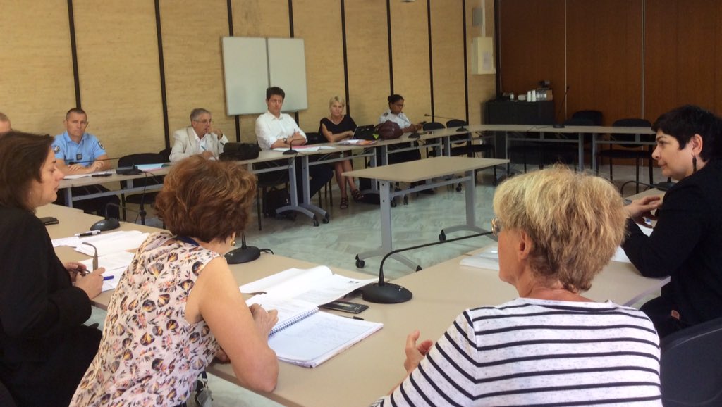 Prefet2B's tweet image. #CLAV Installation du comité local d'aide aux victimes co-présidé par Hervé Doutez, Directeur de cabinet de @Prefet2B et Caroline Tharot, Procureure de la République ➡️gouvernement.fr/guide-victimes…