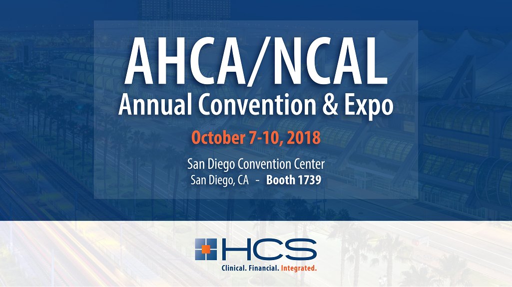 HCSInteractant's tweet photo. We're looking forward to #AHCANCAL18! If you are attending, stop by and say hi to the HCS team in booth #1739 to learn how Interactant can help your organization. #LTPAC https://t.co/A5WoBVq28f https://t.co/fhBX1cDcLX