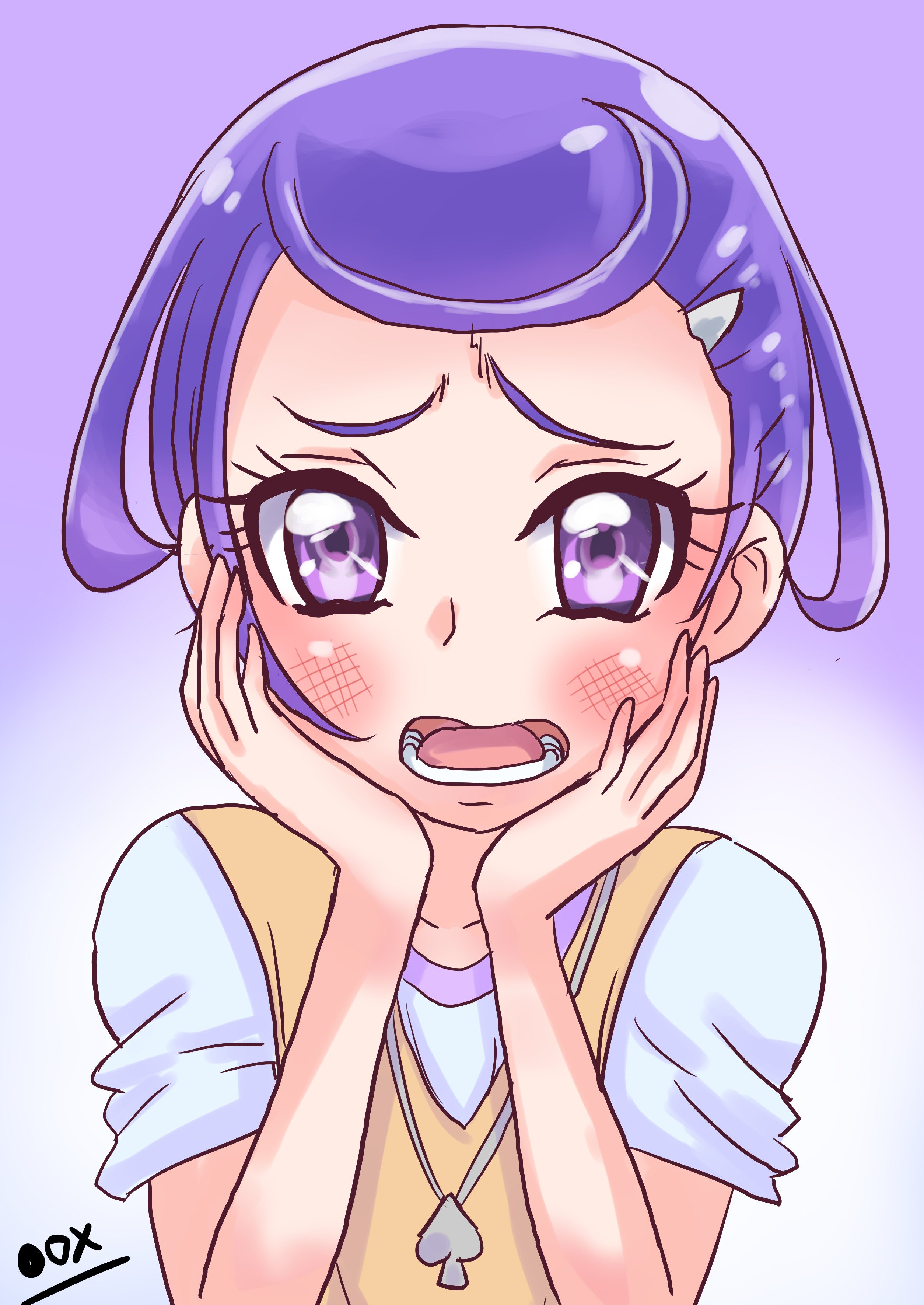 X 虫歯ポーズぴーｖ ﾉ 遅刻参加１０分くらい超過 プリキュア版深夜の真剣お絵描き60分一本勝負 T Co Ifufl4etfn Twitter