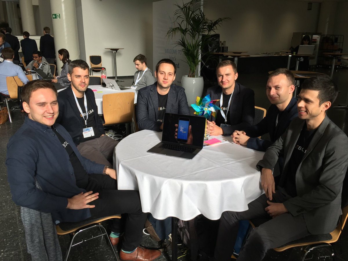 Boldarecom's tweet photo. #HackTheWind Hackathon with a great purpose for the #windenergy industry has just finished.🥉place for our #MachineLearning team 🏆 It was a pleasure to participate and be a part of @WindEnergyHH This is just beginning of our contribution! #BoldareHacksTheWind https://t.co/NzhjJwCHJ9