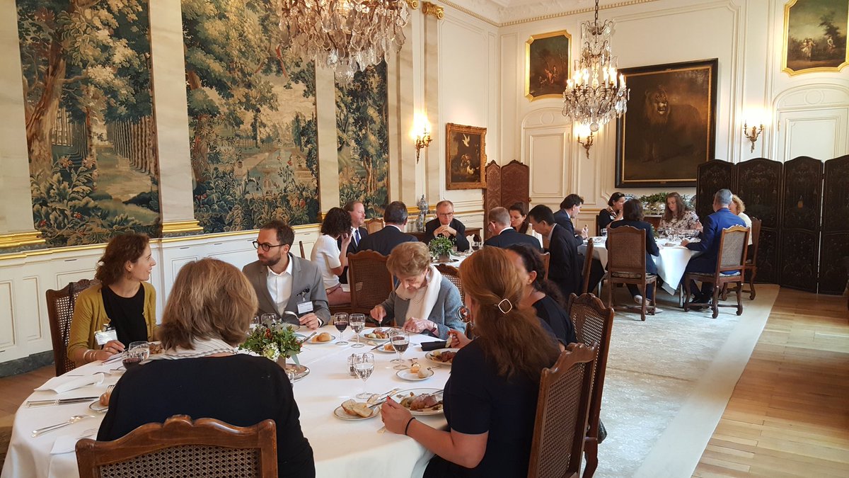 Great hospitality by the Dutch ambassador in Paris for European and int' associations. #meetinholland