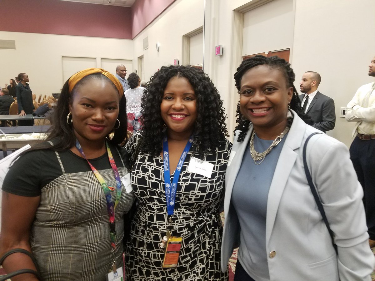 dentrake's tweet photo. Great seeing my fellow Bronco Monika @MJH1908 this morning at the Superintendent's School to Career Volunteer breakfast! #FSUproud #WhatStartsHereChangesEverything @CounselorCRH @CMMSCougars https://t.co/Bu5Y80kltw