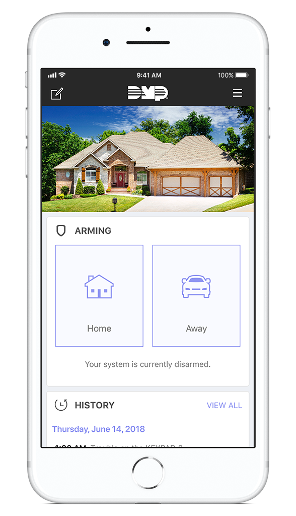 DMPalarms's tweet photo. When traveling, it’s important to keep your home secure while you’re away. Your home security system has two arming options on the keypad. Arm in “Home” mode to arm the perimeter of your home and use “Away” mode to set the perimeter and motion detectors. #virtualkeypadapp https://t.co/gCmqgCTPPR