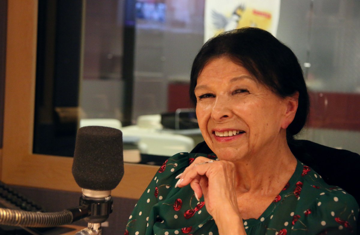 QwithTomPower's tweet photo. Filmmaker #AlanisObomsawin shares the story behind her secret 1988 album #BushLady. The record has now been re-released decades after she tossed it into a closet https://t.co/ifrAbYmrhB https://t.co/lBx4NrDHGa