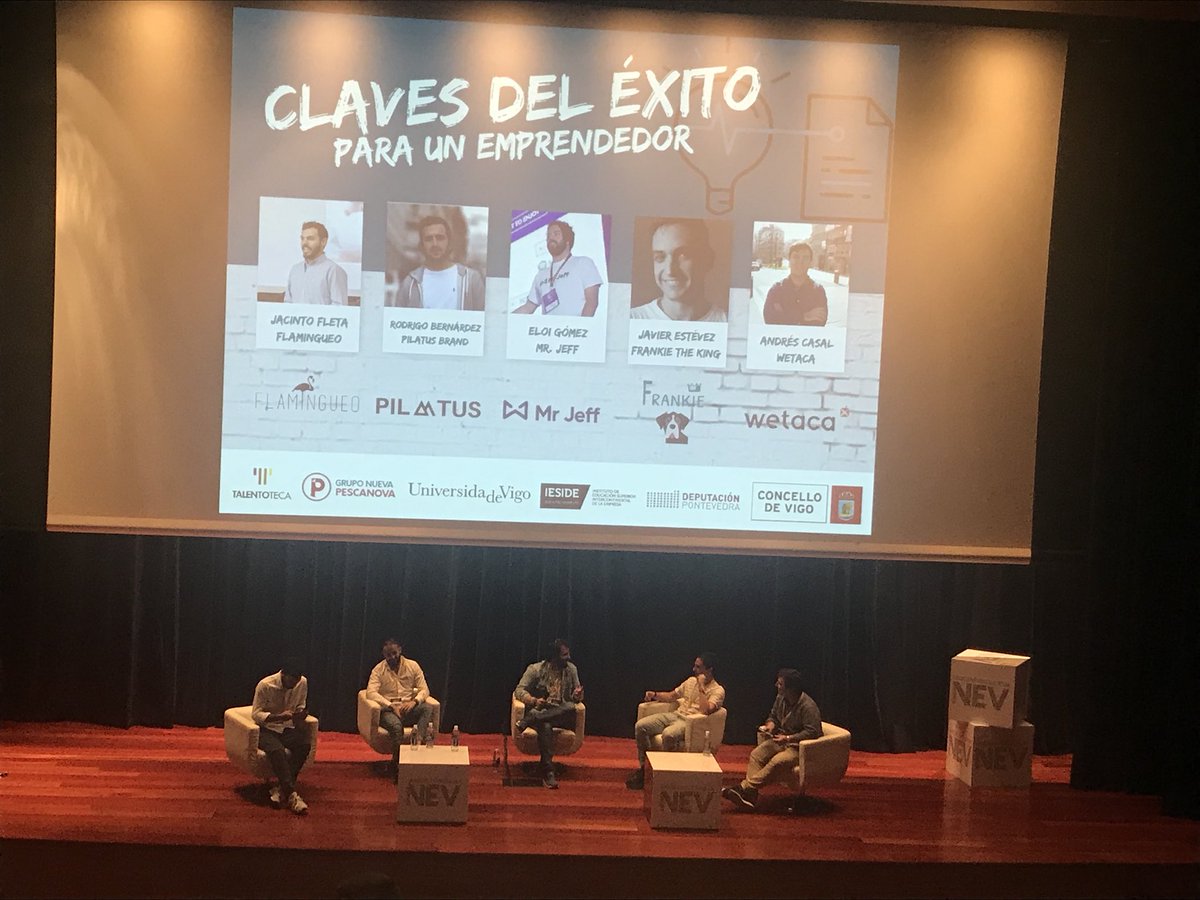 CongresoNEV's tweet photo. Comenzamos la tarde en #congresonev Vigo. https://t.co/F1erdNrjMw