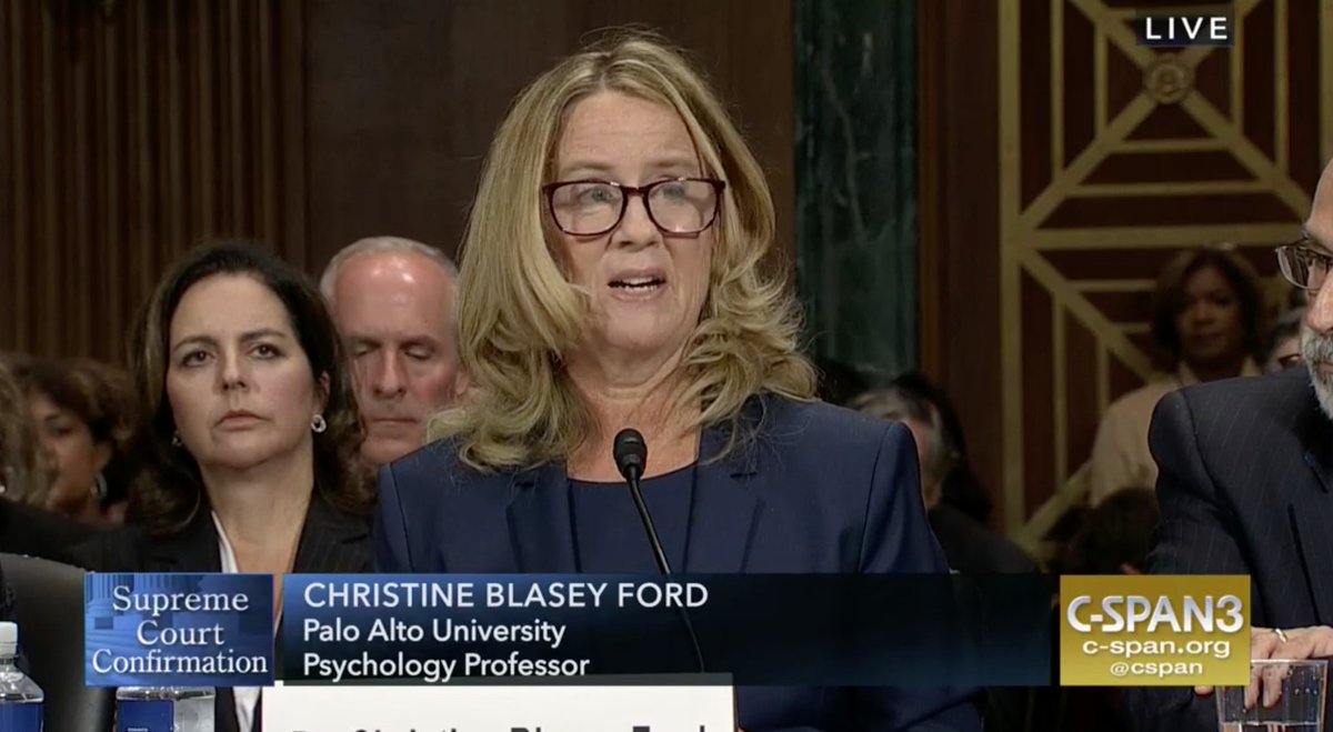 FemMajority's tweet image. "@SenFeinstein wrote that she would not share the letter without my consent. I greatly appreciated this commitment. All sexual assault victims should be able to decide for themselves whether their private experience is made public." --Christine Blasey Ford

#BelieveSurvivors