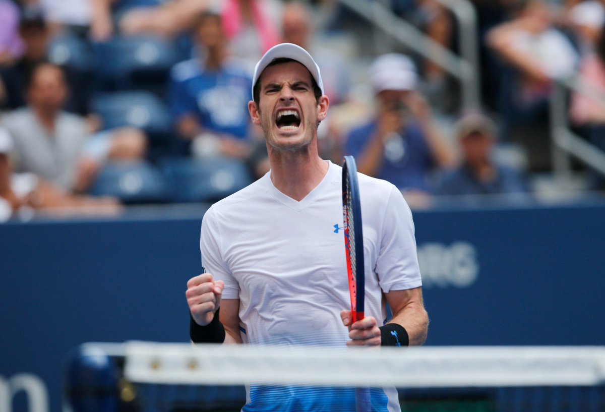 💪💪💪 Congratulations to <a href="/andy_murray/">Andy Murray</a> as he beats David Goffin in straight sets at the Shenzhen Open #BackTheBrits 💪💪💪