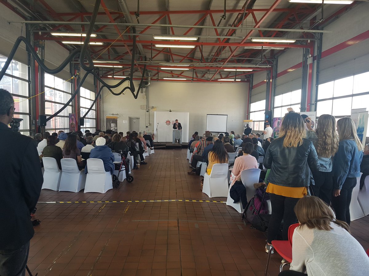 HFRSInclusion's tweet photo. HFRS are proud to host the launch of black history month south 2018 @Hants_fire @StMarys54 @DalRai81 #BlackHistoryMonth https://t.co/Hc4XGaCyxY