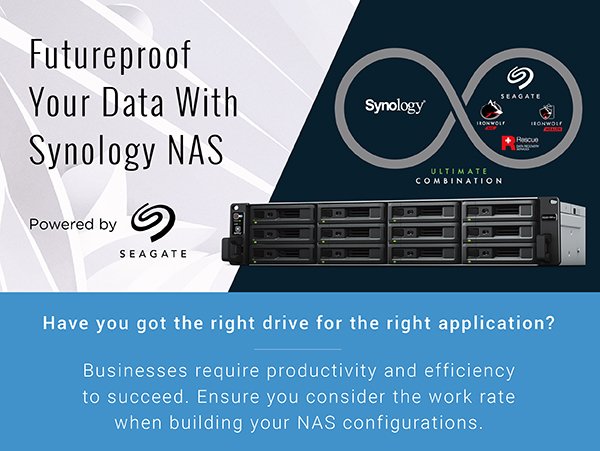 BetaDist's tweet photo. Futureproof Your Data with @Synology NAS. Have you got the right drive for the right application. - #NAS #Storage https://t.co/D7gMYPcQVV https://t.co/mUSWIvqhMM