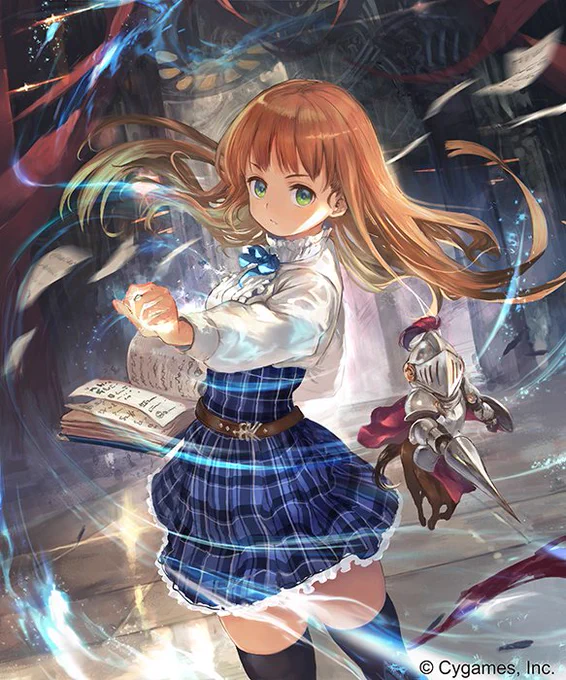 シャドウバースでマナリアの魔道姫アンとアンの大魔法描きました～! 
