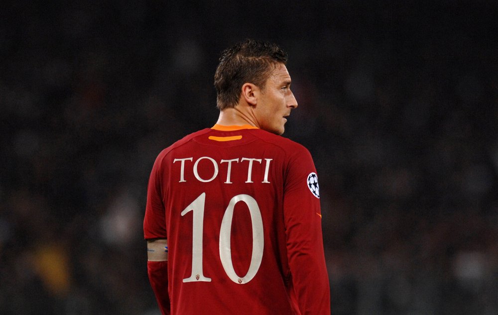 1  Serie A
2  Coppa Italia
2  Supercoppa Italiana
1  World Cup Happy birthday Francesco Totti! 