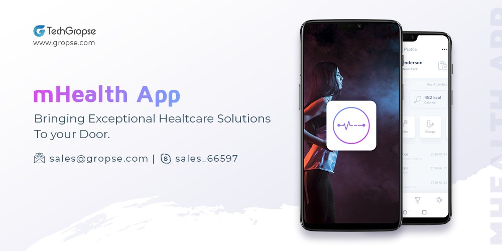 techgropse's tweet image. Looking for a #mHealth_App that enables your patients to aggregate and access their medical data. Contact TechGropse that provides exceptional #Mobile_App_Development_Services. #Mobile_App_Development_Comapny #Mobile_App_Developers