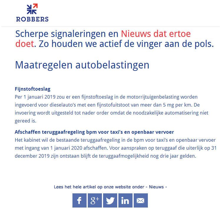 Nieuws dat ertoe doet