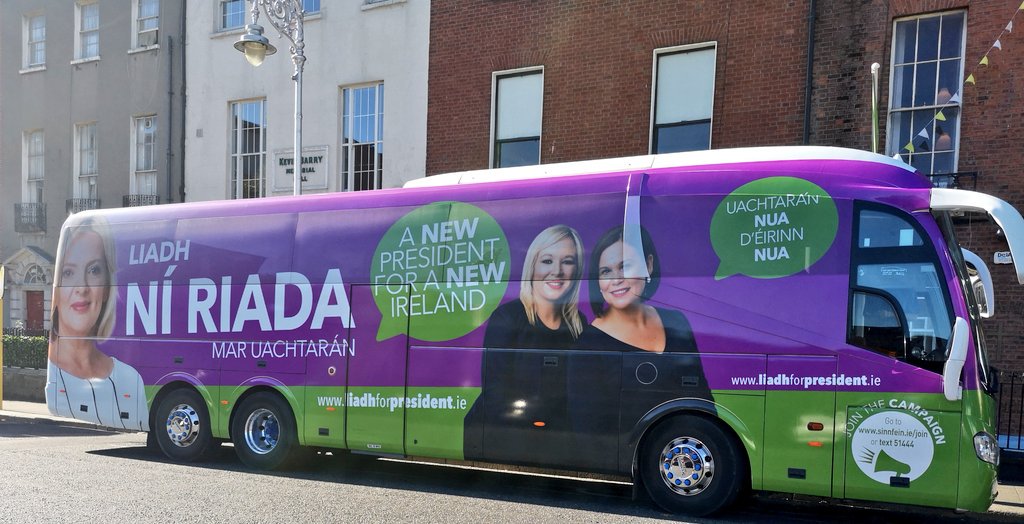 OisMacC's tweet photo. Home for the next 4 weeks. En route to RTÉ anois agus ansin Corcaigh. Ag tnúth go mór leis! #LiadhForPresident #ANewIreland https://t.co/iJ60DFEfY9