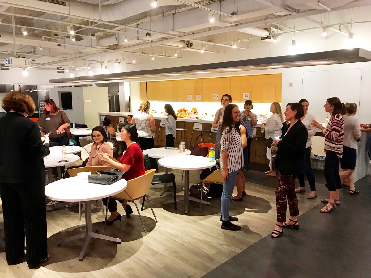 MizzBritta's tweet photo. “You know that stuff that rattles you awake at 2am? That’s what you should talk about. Don’t hold yourself back.” @WomenInDigital event w/my #BostonChapter #DigitalSisters. Thank u @Isobar & @adjewelry for hosting. Lots of 👏🏻for our panelists - @KatieMartell @WomenInno @lsmoran https://t.co/IhIg7uygbQ