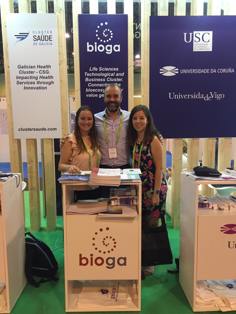BiogaCluster's tweet photo. ¡Hoy es el ultimo día de @Biospain2018 !
Está siendo una feria muy productiva para la #Biotecnología gallega 🚀
Si aún no te has pasado por el #Stand122, #Bioga y toda la delegación gallega te esperamos @ACIS_sergas @axenciaGAIN @ClusterSaude @UDC_gal @uvigo @UniversidadeUSC https://t.co/5O6ngAnFZB