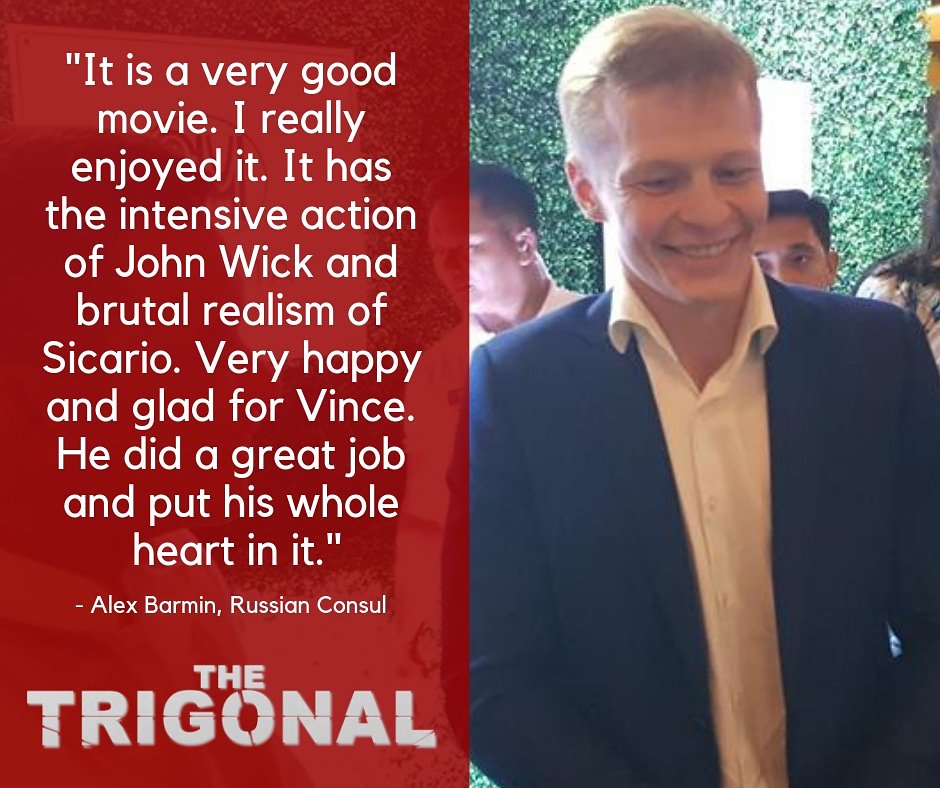 TheTrigonal's tweet photo. Thank you, Alex Barmin! #TheTrigonalNowShowing https://t.co/TC3DX0T82R