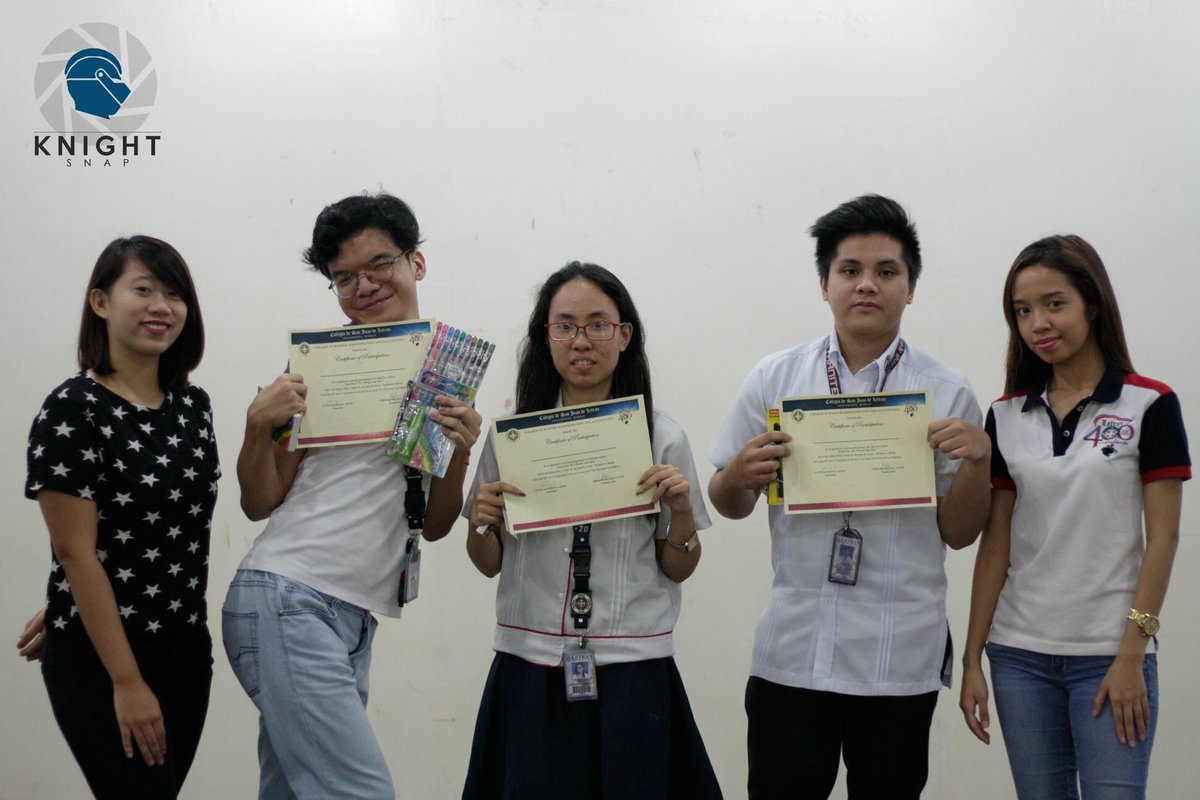 letranjma's tweet photo. September 26, 2018

LetranJMA successfully launched a new quiz bee entitled Logomind: The Ultimate Logo Quiz that challange the memory of students when it comes to brand logos and taglines.

#Logomind
#DivergingTowardsTheFuture
#LJMAdvanced https://t.co/WlXzDMUUml