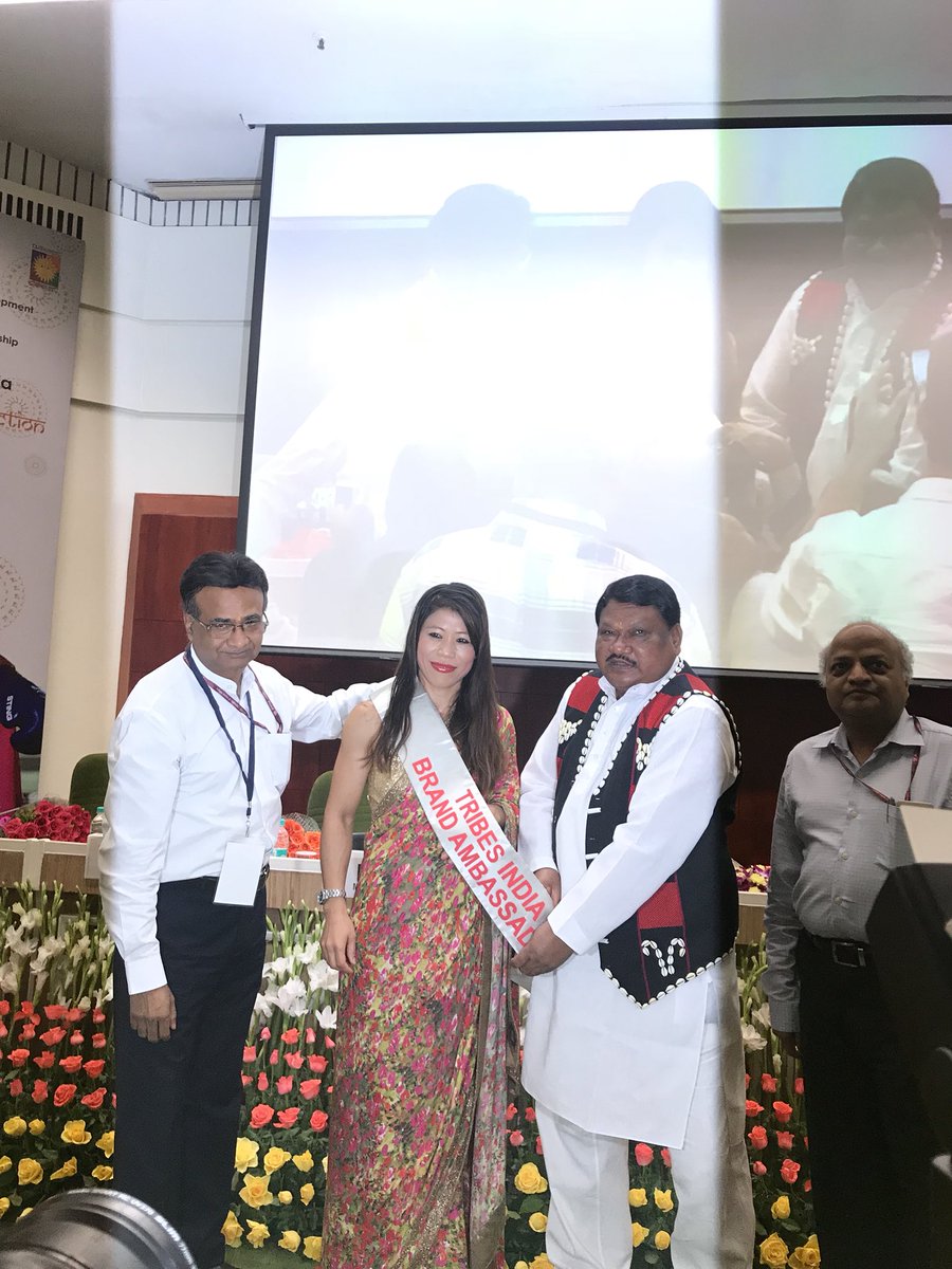 Excellent initiative by TRIFED under the Ministry of Tribal Affairs for officially launching of Punch Tantra Collection with <a href="/jualoram/">Jual Oram</a> ji to provide tribal livelihood and income. <a href="/PIB_India/">PIB India</a>