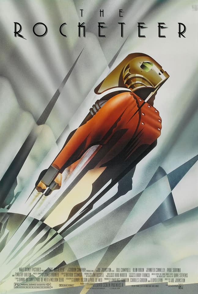 postermodernism's tweet photo. #postereference: «The Rocketeer» (1991) &amp; «Iron Man: Enter the Mandarin» (2007)
@Marvel @Iron_Man 
 #comicsRef https://t.co/uiIpyoxBXh